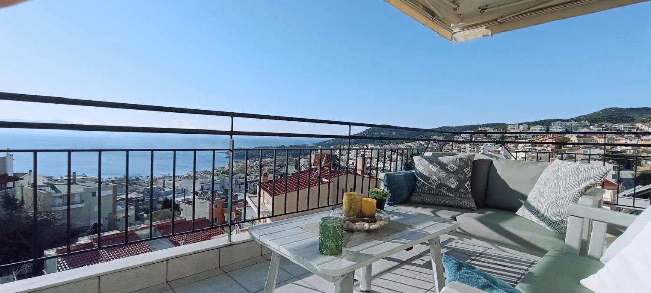 Apartmán Sea Aura Kavala Exteriér fotografie